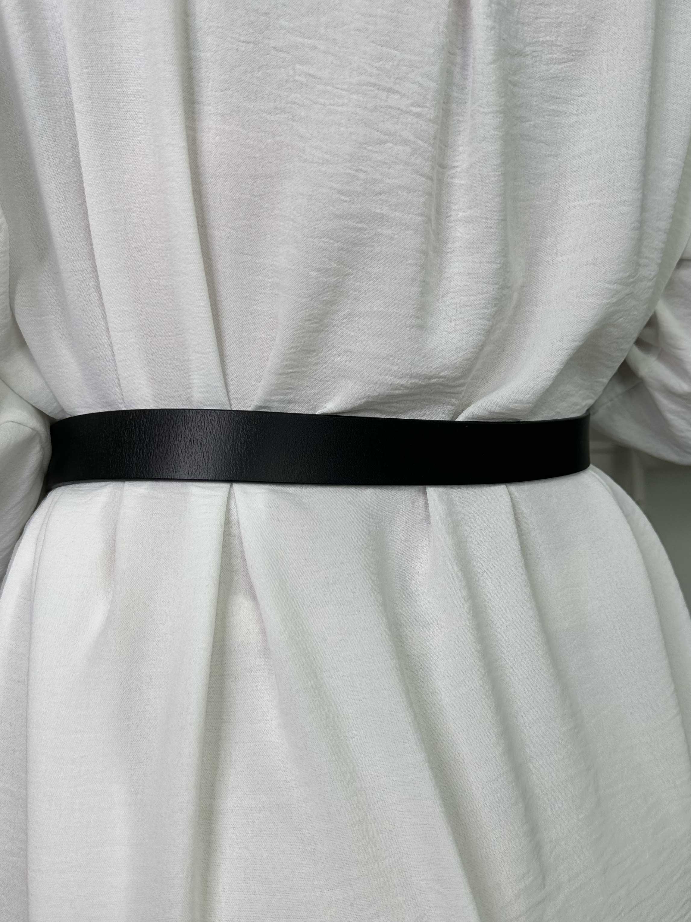 Rachel - Simpelt bælte i ægte læder